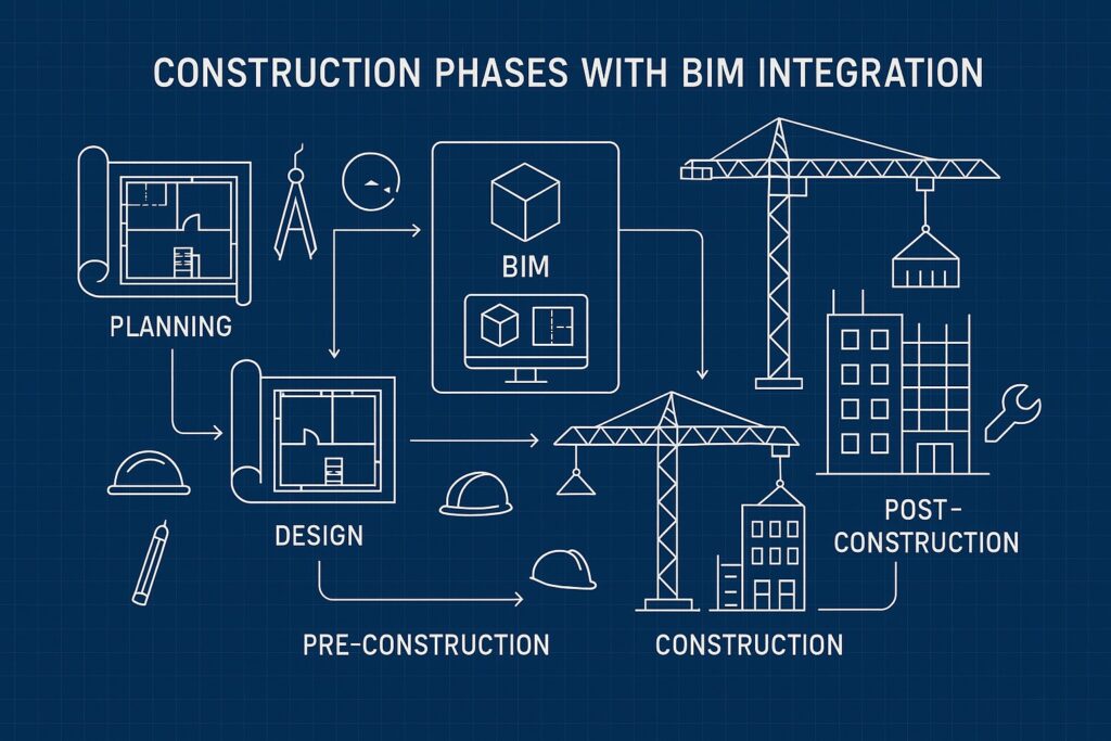 Construction Phases With BIM Integration